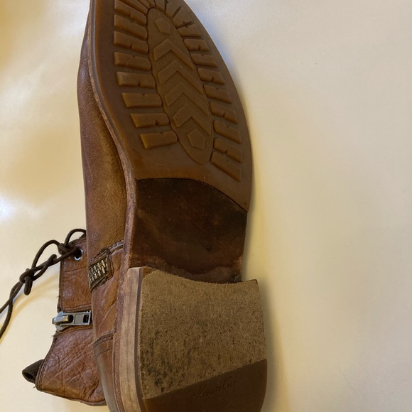 Kenneth Cole RED Saks Fifth Avenue Brown Leather Ankle Boots Men’s 9.5 - Picture 13 of 13